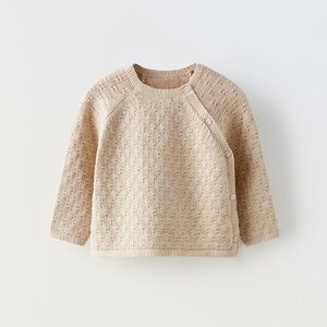 Zara Baby Textured Knit Sweater